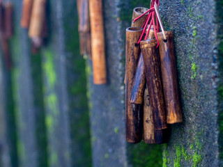 Amulet bamboo for protection