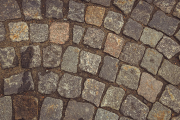 stone background. texture of stone, cobblestone, pavement, granite