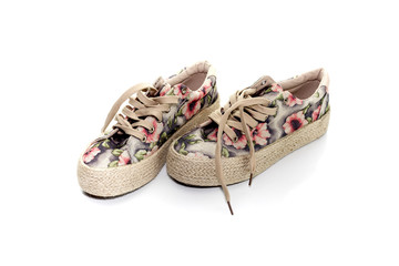 Female athletic shoes