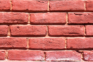 Brick Wall Textured in the Outdoor