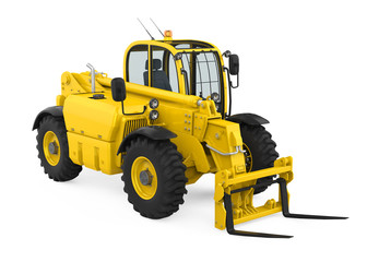 Telescopic Handler Isolated