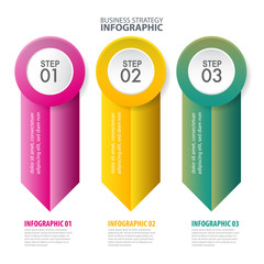 Business Infographics design template illustration. Vector eps10.