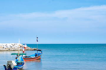 Obraz premium boat in the sea