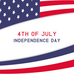 Happy Independence day card.