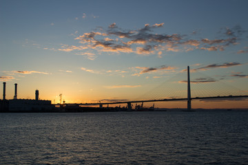 Fototapeta premium sunrise at bay