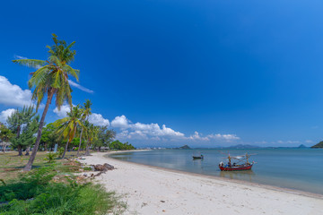 Fishing  boat in Andaman sea of  Thailand
