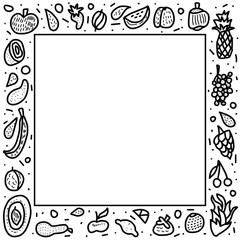 Fruit vector concept.