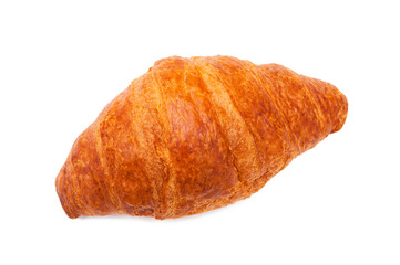 Croissant isolated on white background