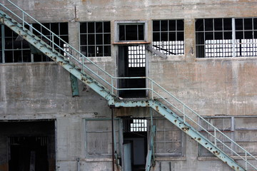 Cellblock at Alcatraz Island in San Francisco, California