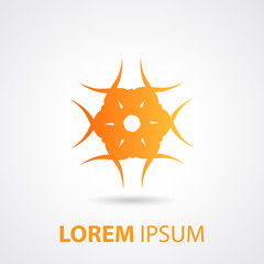 Abstract symbol or icon template