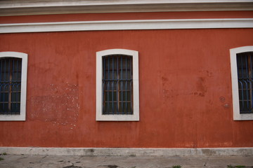 Fototapeta na wymiar French Quarters, Pondicherry, India