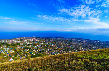 Obraz premium [静岡県] 伊豆高原の自然 大室山