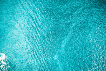 Aerial view of summer beach and ocean of Gran Canaria island 