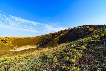 Nature landscape Mt. Omuro in Izu Japan