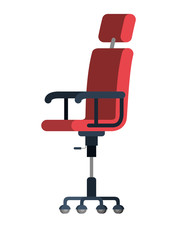 office chair with white background