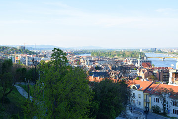 Fototapeta na wymiar view of Budapes Hungary 