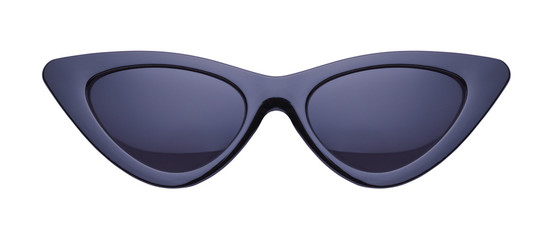 Black Pointed Sun Glasses