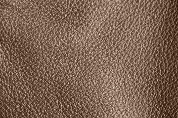  Texture of genuine leather. Brown color background. Close-up of the leather structure.