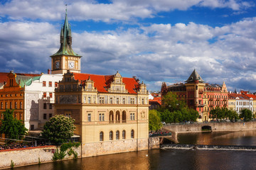 Obraz premium Inner City of Prague, Czech Republic, travel and tourist location