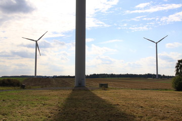 Langer Schatten der Windenergie