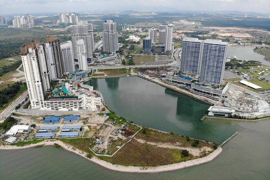Puteri Harbour , Johor Bahru new development in progress