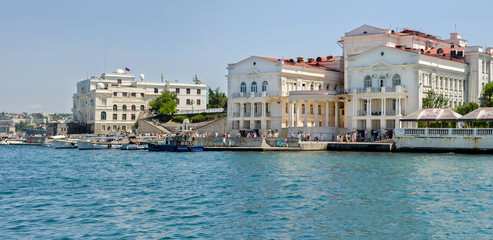 Obraz premium Quayside in Sevastopol