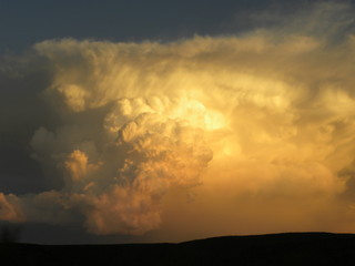 nubes soleadas