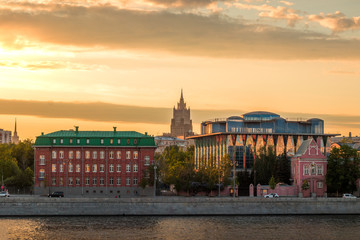 view of Moscow buildings