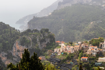 Obraz premium the village of Ravello, on the Amalfi Coast, Italy