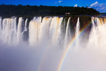 Garganta del Diablo waterfall on Iguazu River