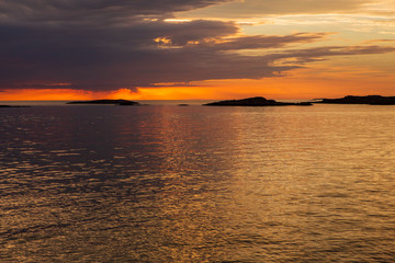 Fototapeta premium West coast sunset