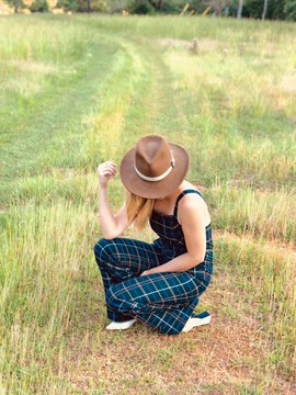 boy's blue and white plaid shorts
