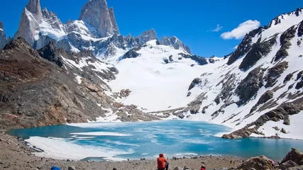 Papier Peint photo Fitz Roy Cerro Fitz Roy, Argentina