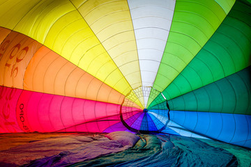 colorful parachute