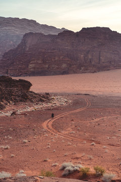 dirtroad towards mountain during daytime
