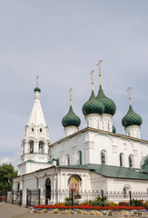 Fototapeta na wymiar Church of the Saviour in Yaroslavl