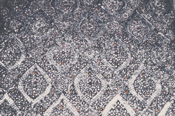 Beautiful closeup abstract texture color glass pieces and tiles wall background and art designs