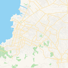 Fototapeta na wymiar Empty vector map of Delmas, Ouest, Haiti