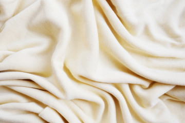 Soft textile clothes waves background