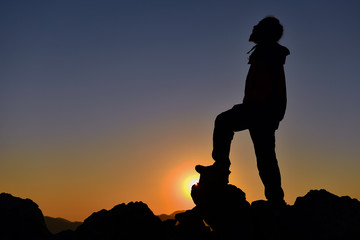 sunrise time nature silence and tranquility