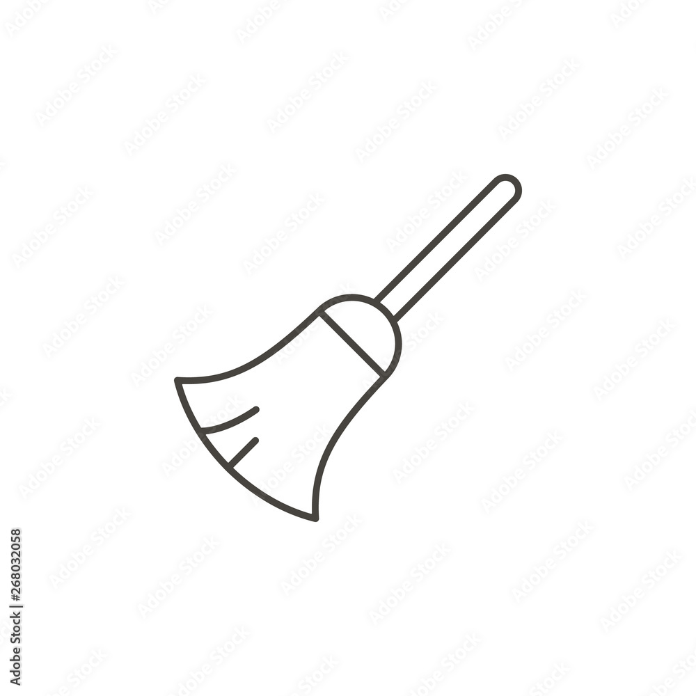 Poster cleaning, floor vector icon. simple element illustration from ui concept.
