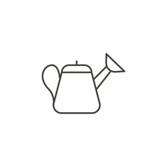 Cleaning, water bottle vector icon. Simple element illustration from UI concept.