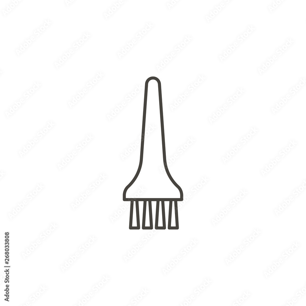 Poster cleaning carpets vector icon. simple element illustration from ui concept.