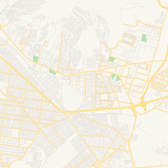 Empty vector map of Ixtapaluca, Mexico