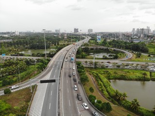 Fototapeta premium created by dji camera