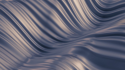 Beautiful purple gray background with drapery fabric. 3d illustration, 3d rendering.