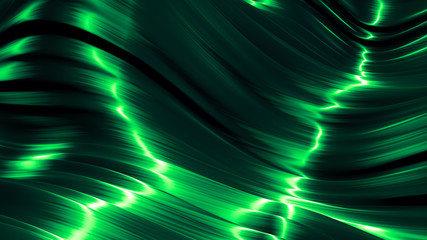 Beautiful green turquoise background. 3d illustration, 3d rendering.