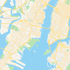 Empty vector map of Jersey City, New Jersey, USA