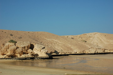 The Western Asia Seashore. Oman.
