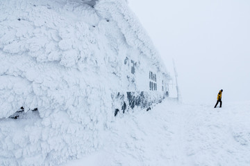  Ice house at meteorological station